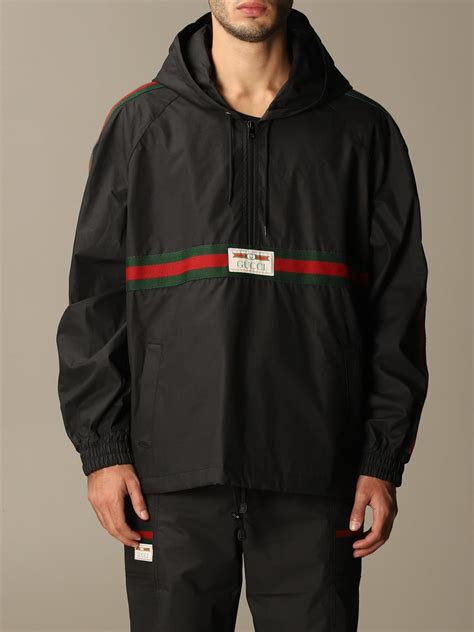 gucci nylon jacket men|Gucci jacket men's price.